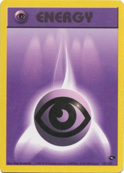 Psychic Energy (131/132) [Gym Challenge Unlimited] | Tables and Towers