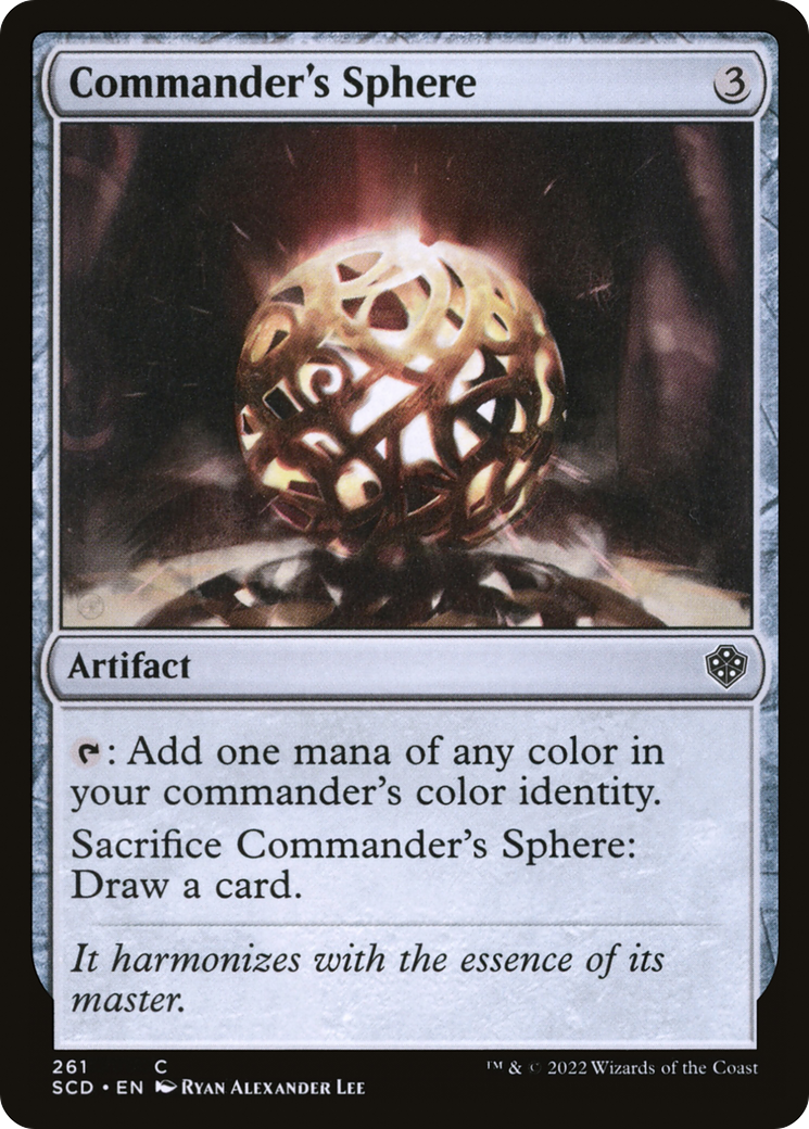 Commander's Sphere [Starter Commander Decks] | Tables and Towers