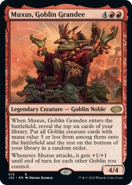 Muxus, Goblin Grandee [Jumpstart 2022] | Tables and Towers