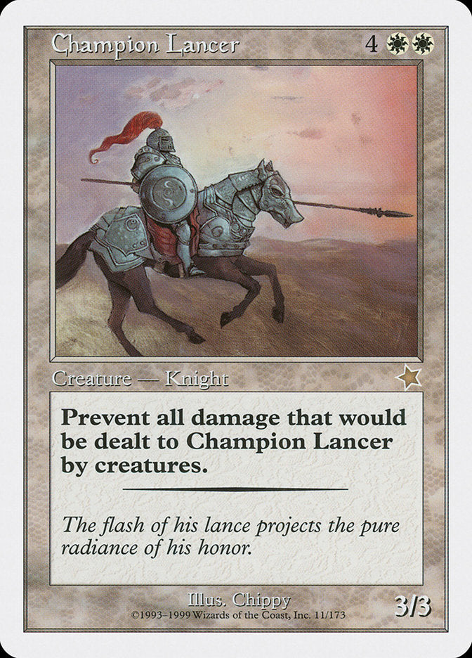 Champion Lancer [Starter 1999] | Tables and Towers