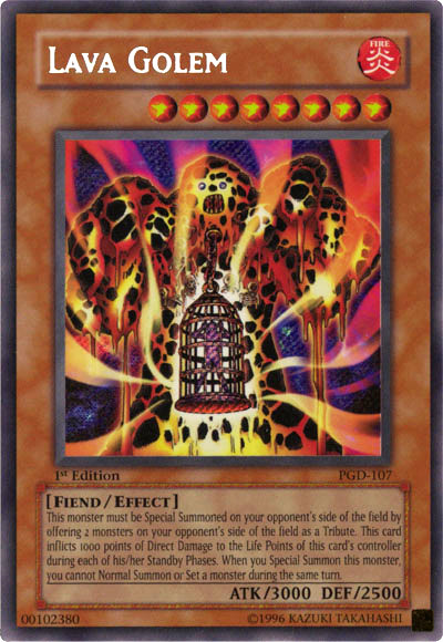 Lava Golem [PGD-107] Secret Rare | Tables and Towers