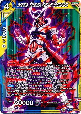 Janemba, Resonant Agent of Destruction (EX05-03) [Unity of Destruction] | Tables and Towers