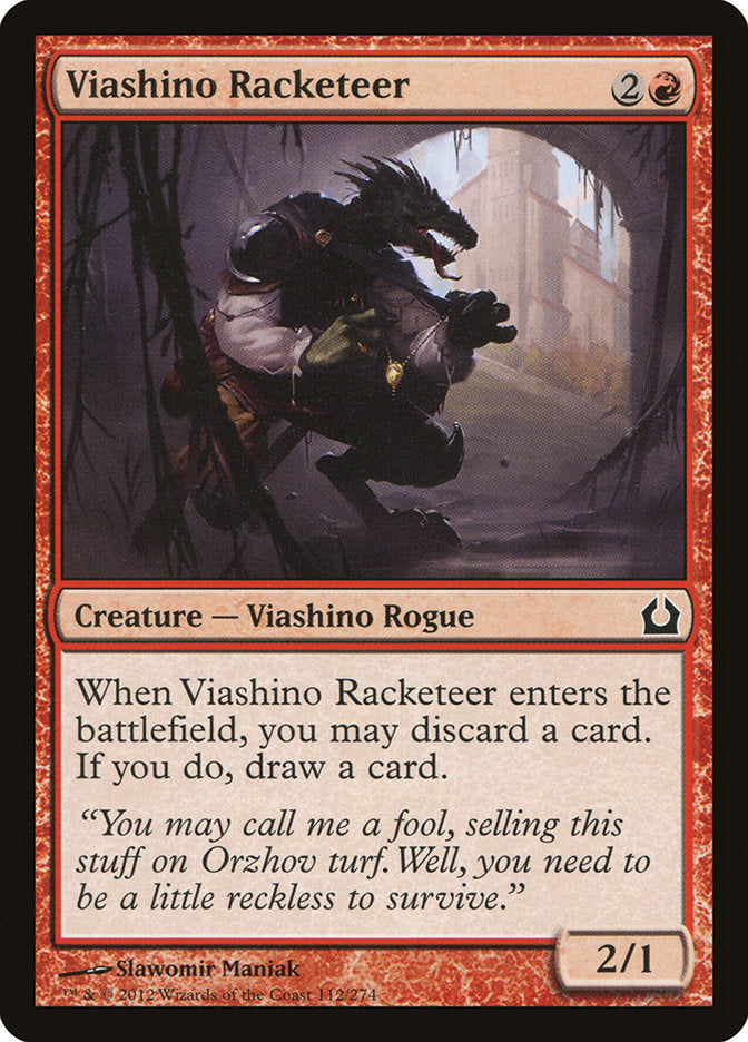 Viashino Racketeer [Return to Ravnica] | Tables and Towers