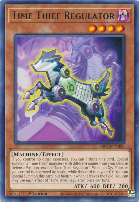 Time Thief Regulator [MP20-EN039] Rare | Tables and Towers