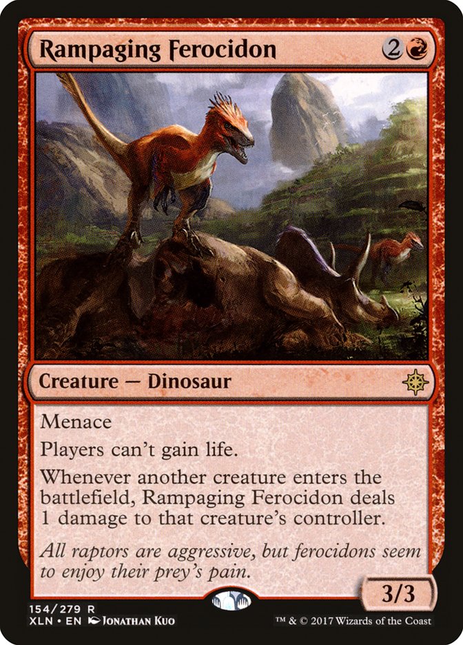 Rampaging Ferocidon [Ixalan] | Tables and Towers