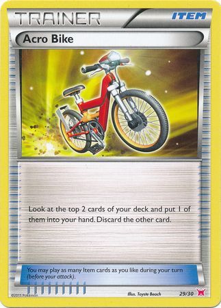 Acro Bike (29/30) [XY: Trainer Kit 2 - Latias] | Tables and Towers