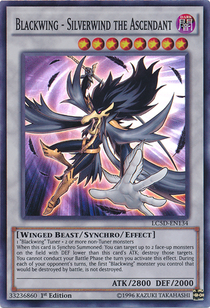 Blackwing - Silverwind the Ascendant [LC5D-EN134] Super Rare | Tables and Towers