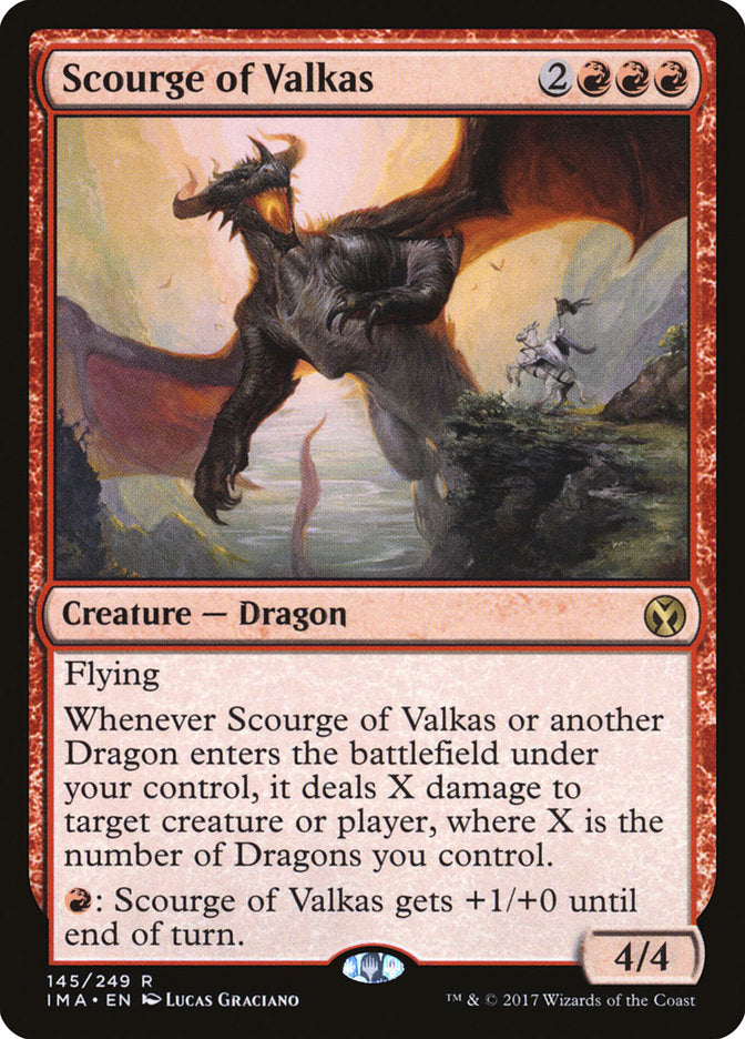 Scourge of Valkas [Iconic Masters] | Tables and Towers