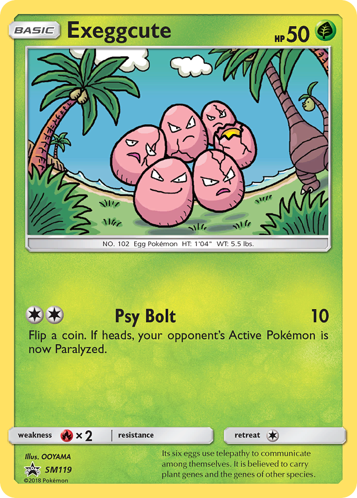 Exeggcute (SM119) [Sun & Moon: Black Star Promos] | Tables and Towers