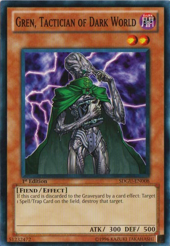 Gren, Tactician of Dark World [SDGU-EN008] Common | Tables and Towers