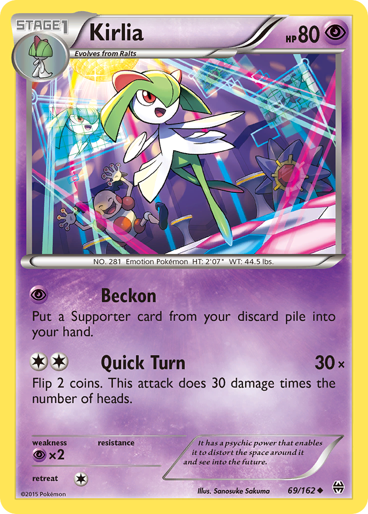 Kirlia (69/162) [XY: BREAKthrough] | Tables and Towers