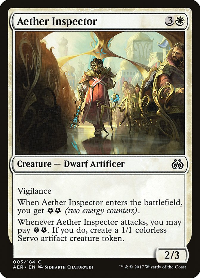 Aether Inspector [Aether Revolt] | Tables and Towers