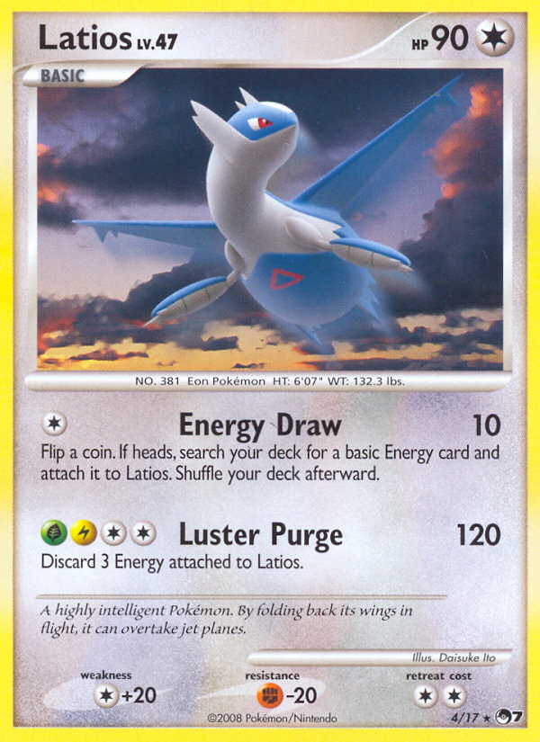 Latios (4/17) [POP Series 7] | Tables and Towers