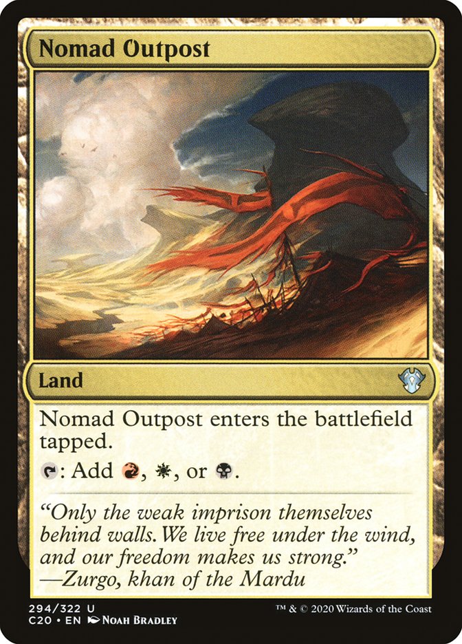 Nomad Outpost [Commander 2020] | Tables and Towers