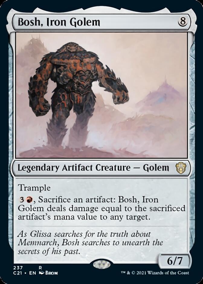 Bosh, Iron Golem [Commander 2021] | Tables and Towers