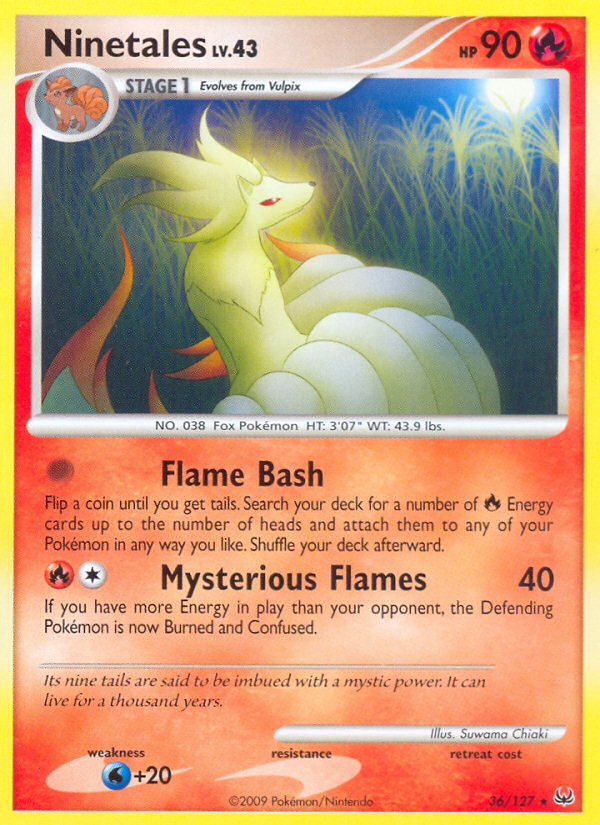 Ninetales (36/127) [Platinum: Base Set] | Tables and Towers