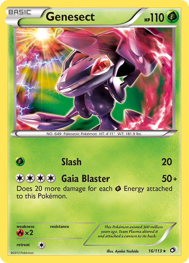 Genesect (16/113) [Black & White: Legendary Treasures] | Tables and Towers