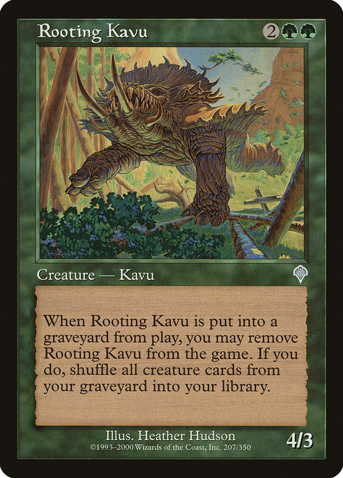 Rooting Kavu [Invasion] | Tables and Towers