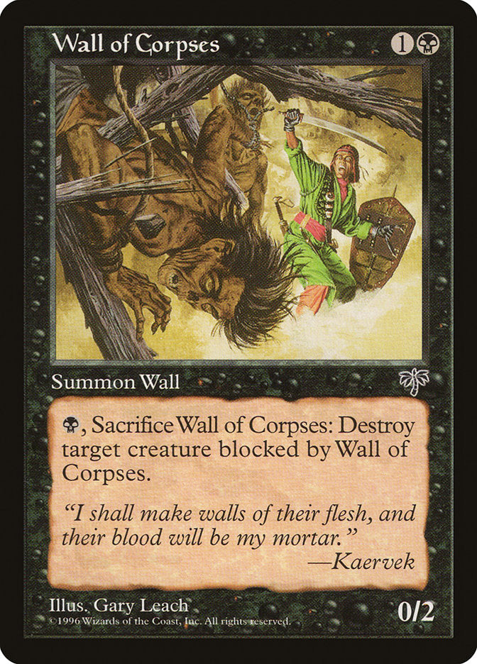 Wall of Corpses [Mirage] | Tables and Towers