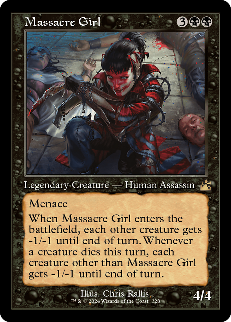 Massacre Girl (Retro) [Ravnica Remastered] | Tables and Towers