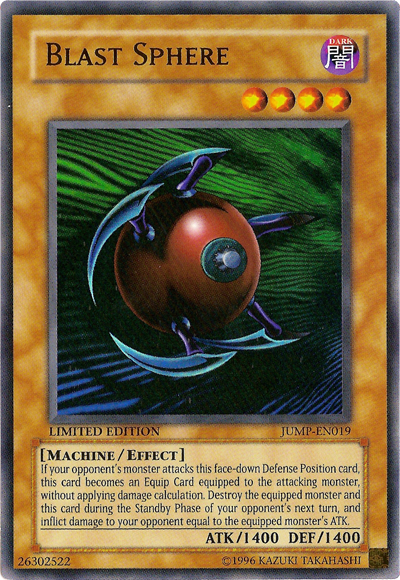 Blast Sphere [JUMP-EN019] Ultra Rare | Tables and Towers