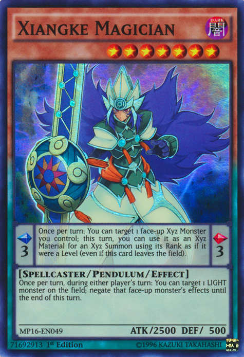 Xiangke Magician [MP16-EN049] Super Rare | Tables and Towers