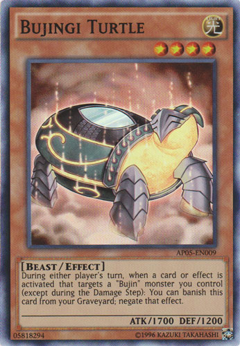 Bujingi Turtle [AP05-EN009] Super Rare | Tables and Towers