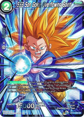 SS3 Son Goku, Overflowing Spirit (BT11-050) [Vermilion Bloodline 2nd Edition] | Tables and Towers