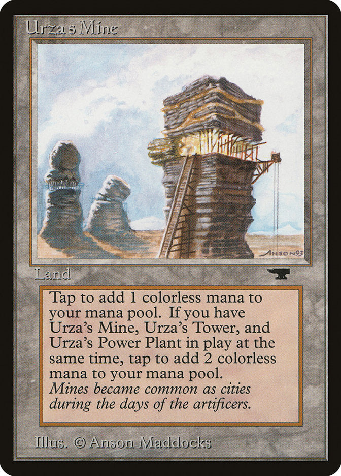 Urza's Mine (Sky Background) [Antiquities] | Tables and Towers