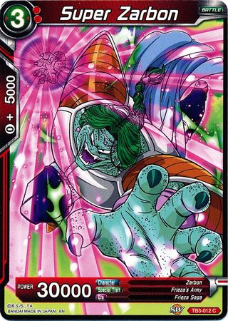 Super Zarbon (TB3-012) [Clash of Fates] | Tables and Towers