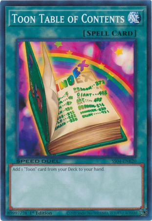 Toon Table of Contents [SS04-ENB20] Common | Tables and Towers