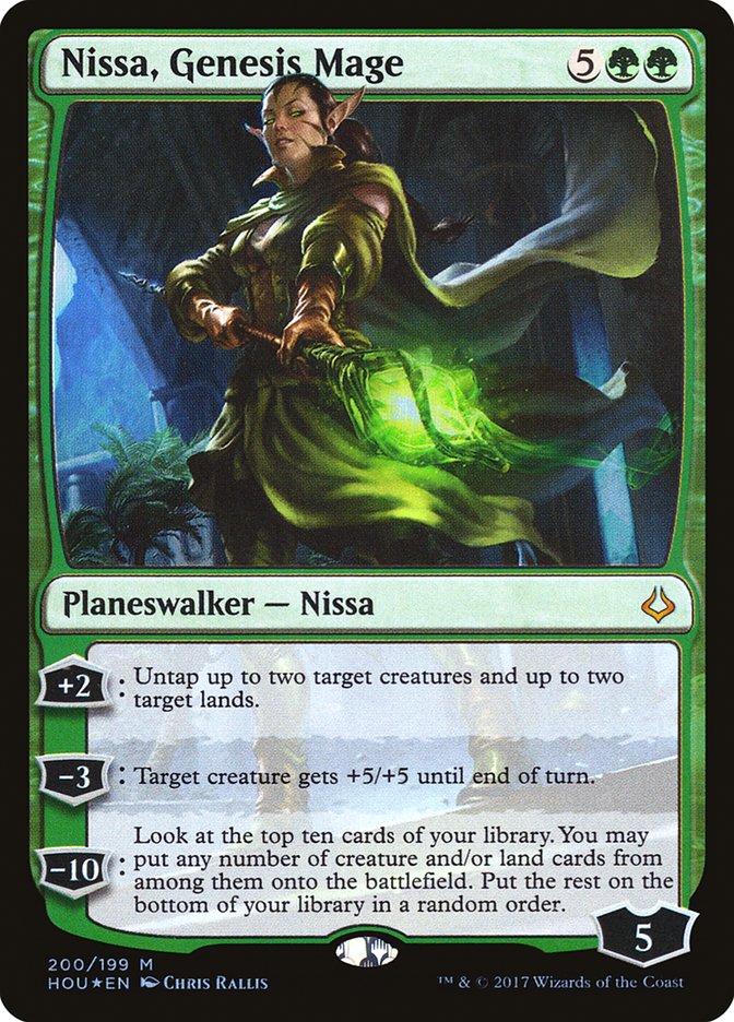 Nissa, Genesis Mage [Hour of Devastation] | Tables and Towers