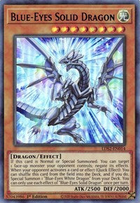 Blue-Eyes Solid Dragon (Blue) [LDS2-EN014] Ultra Rare | Tables and Towers