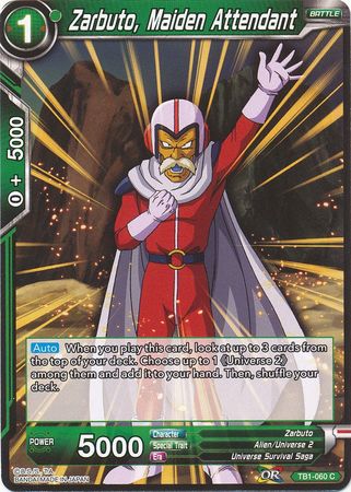 Zarbuto, Maiden Attendant (TB1-060) [The Tournament of Power] | Tables and Towers