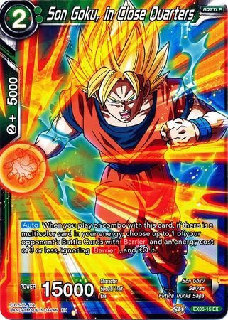 Son Goku, in Close Quarters (EX06-15) [Special Anniversary Set] | Tables and Towers