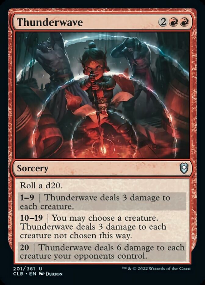 Thunderwave [Commander Legends: Battle for Baldur's Gate] | Tables and Towers