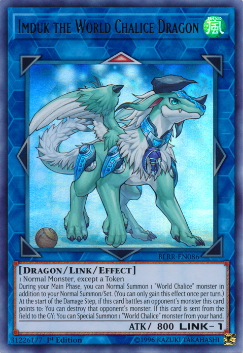 Imduk the World Chalice Dragon [BLRR-EN086] Ultra Rare | Tables and Towers