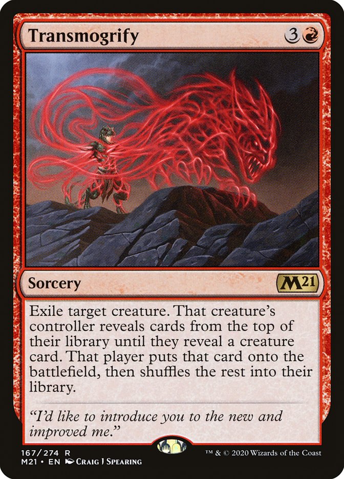 Transmogrify [Core Set 2021] | Tables and Towers