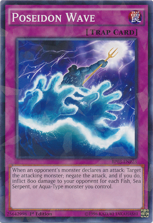 Poseidon Wave [BP03-EN223] Shatterfoil Rare | Tables and Towers