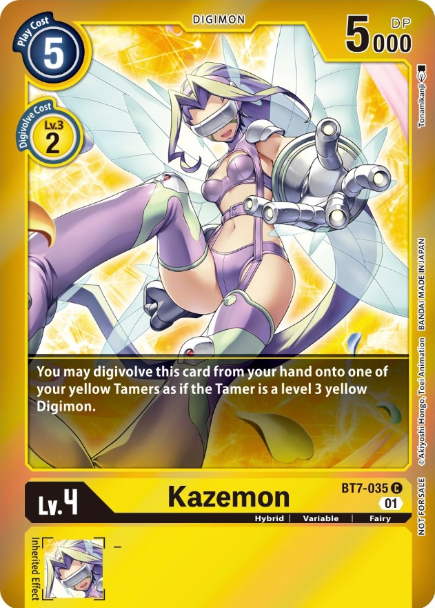 Kazemon [BT7-035] (Event Pack 3) [Next Adventure Promos] | Tables and Towers