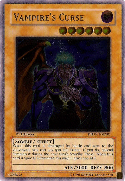 Vampire's Curse [PTDN-EN090] Ultimate Rare | Tables and Towers