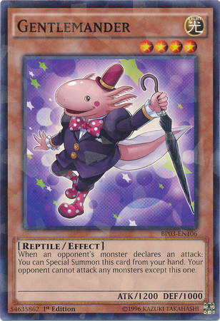 Gentlemander [BP03-EN106] Shatterfoil Rare | Tables and Towers