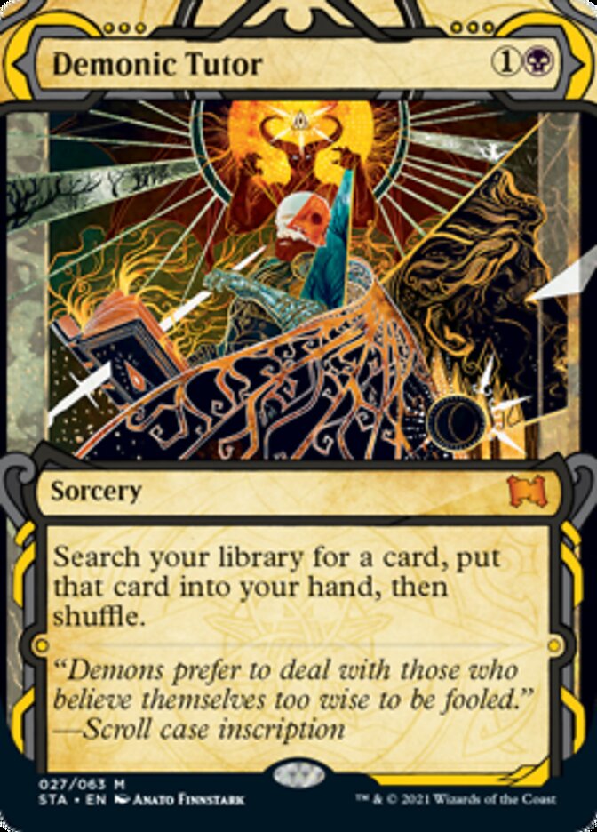 Demonic Tutor [Strixhaven: School of Mages Mystical Archive] | Tables and Towers