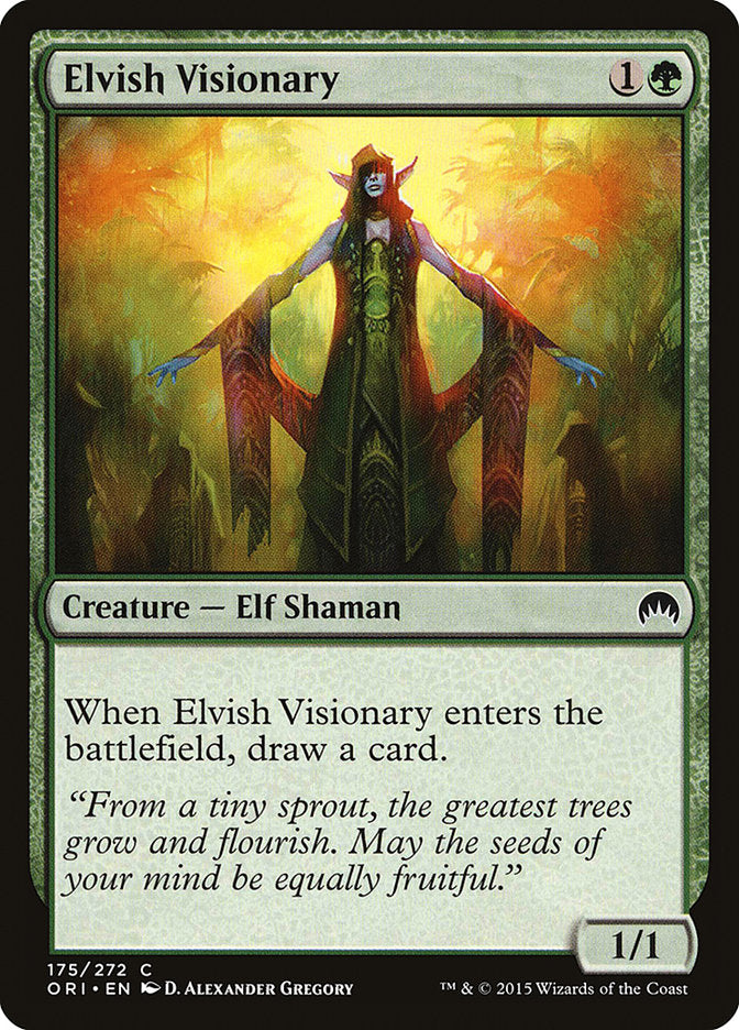 Elvish Visionary [Magic Origins] | Tables and Towers