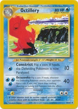 Octillery (34/64) [Neo Revelation Unlimited] | Tables and Towers