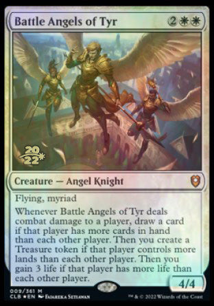 Battle Angels of Tyr [Commander Legends: Battle for Baldur's Gate Prerelease Promos] | Tables and Towers