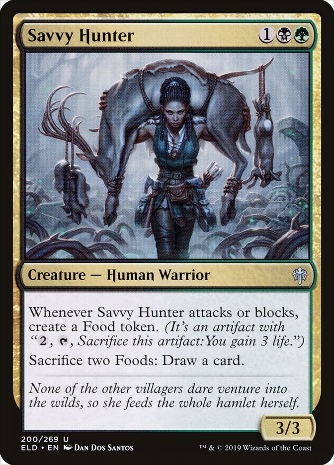 Savvy Hunter [Throne of Eldraine] | Tables and Towers