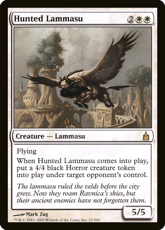 Hunted Lammasu [Ravnica: City of Guilds] | Tables and Towers