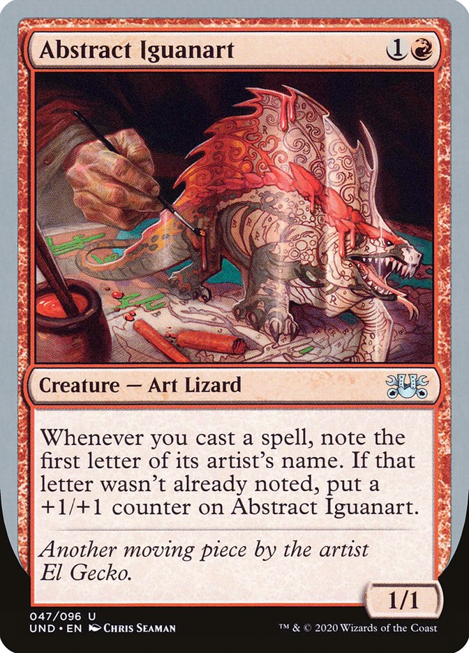 Abstract Iguanart [Unsanctioned] | Tables and Towers