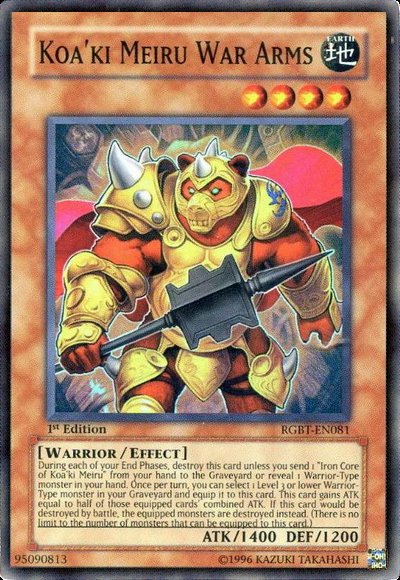 Koa'ki Meiru War Arms [RGBT-EN081] Super Rare | Tables and Towers